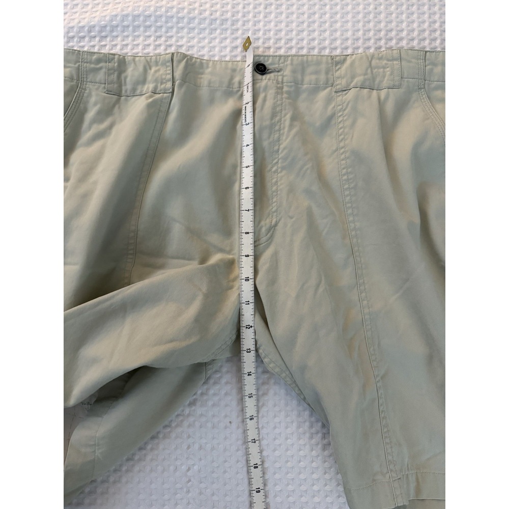 Tommy Bahama Shorts Mens SZ 42 Straw Lyocell Cotton Blend Chino Flat Front EUC - Picture 7 of 7